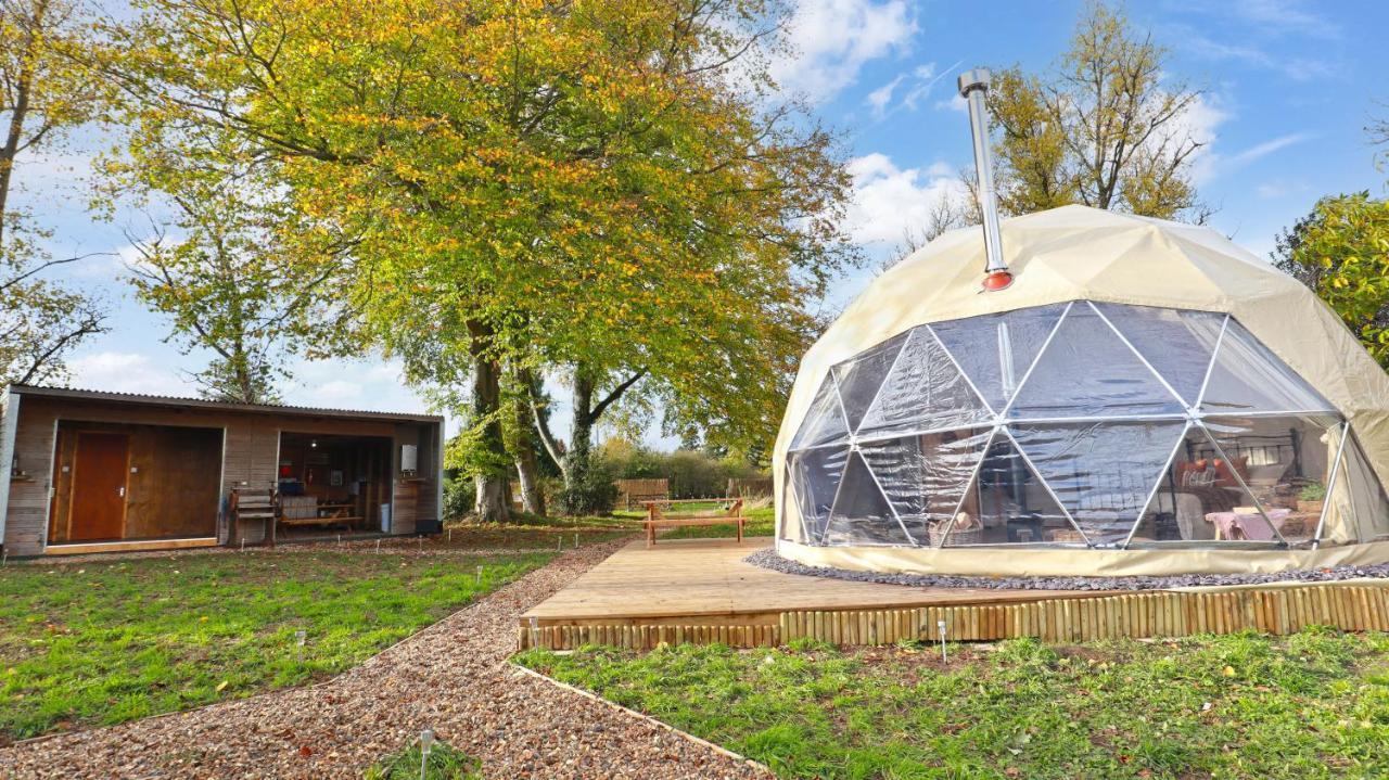 Hotel Luxury Dome With Private Wood-Fired Hot Tub Oxford Esterno foto