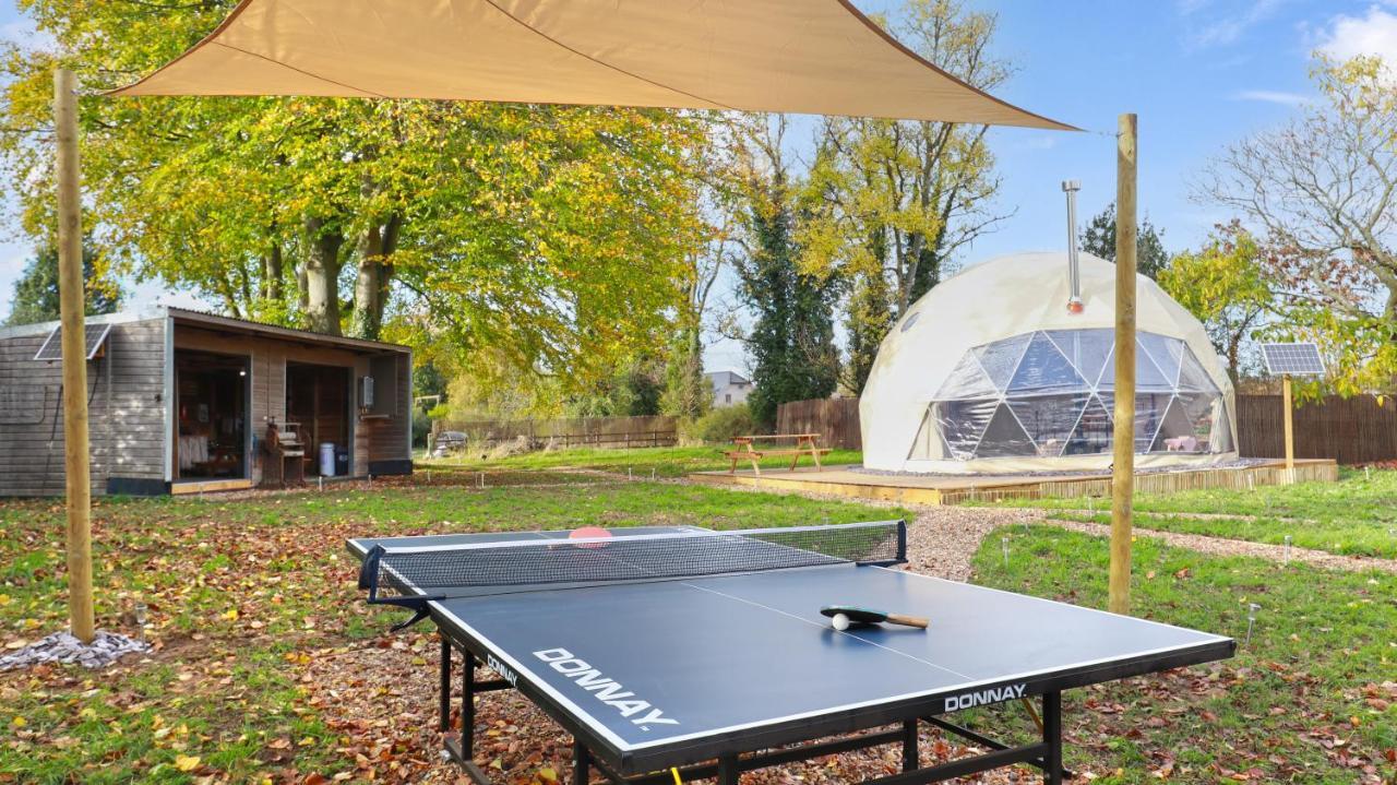 Hotel Luxury Dome With Private Wood-Fired Hot Tub Oxford Esterno foto